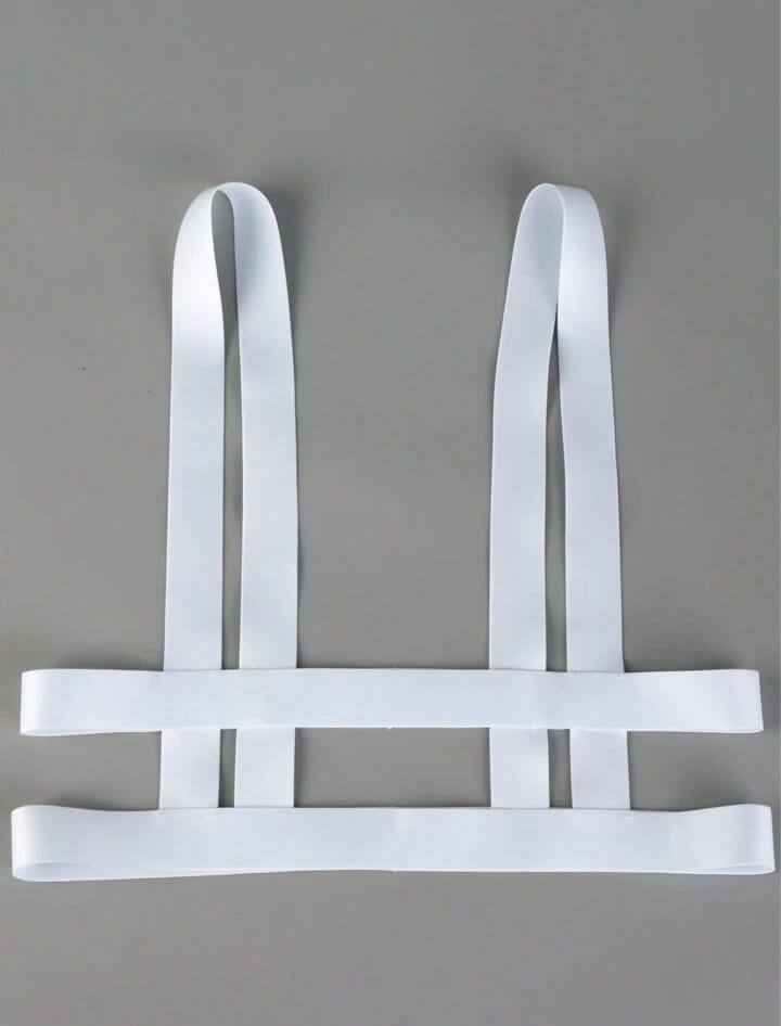 Men's Solid Color Wide Strap Simple Bodybands